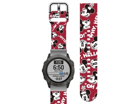 Correa Silicona Líquida para Garmin fenix 5X Rojo