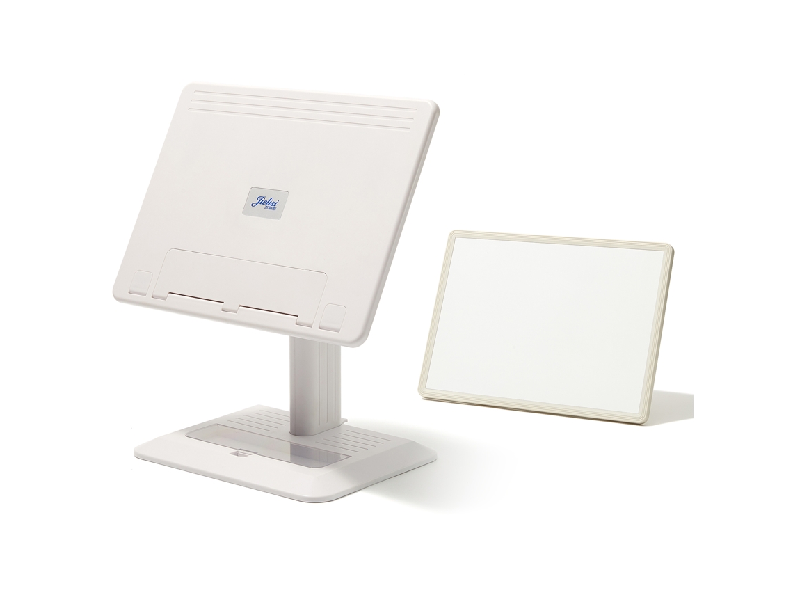 Soporte Para Libros Ajustable + Panel Magnético Blanco Desmontable Para Leer Y Trabajar.