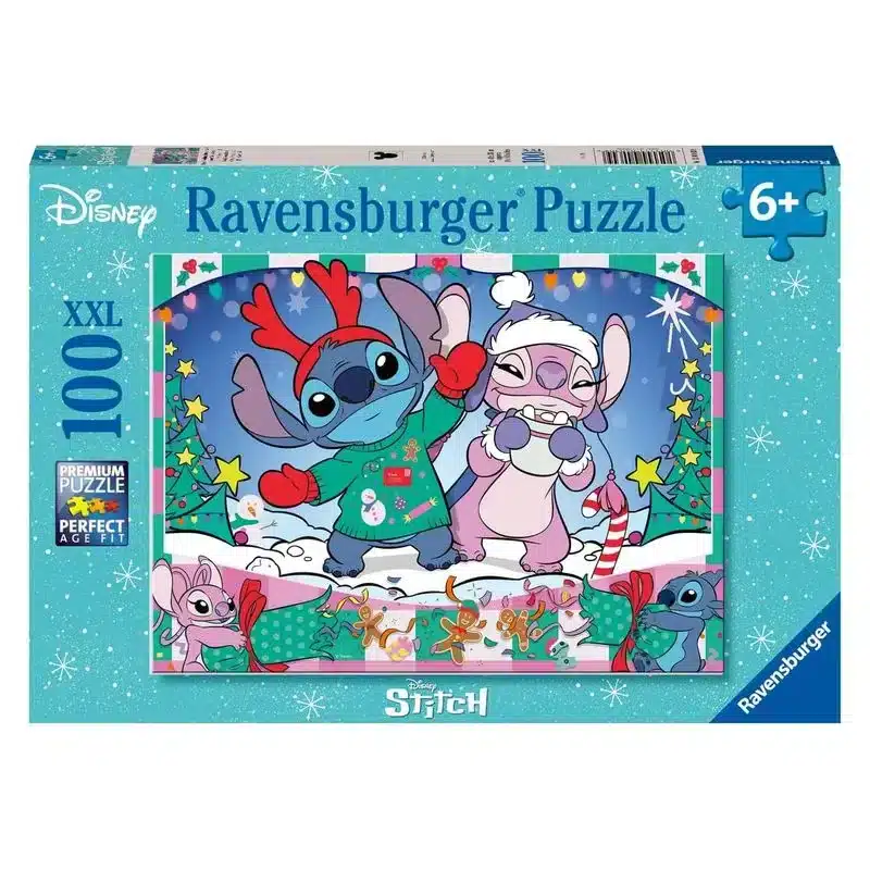 Puzzle Stitch 100 Piezas Xxl Disney Navidad 12004030 Ravensburger P24ravensburger