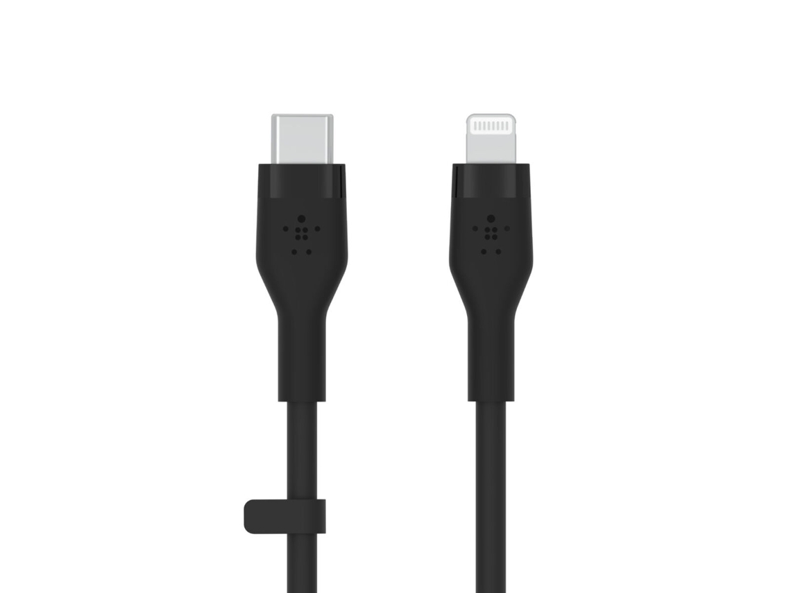 Cable BELKIN Caa009Bt2Mbk (Usb-C - Lightning - 2m - Negro)