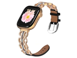 Pulsera Norman con cierre magnético para Apple Watch 40/41/42/38 mm, color negro, XIAOMOYU