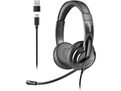 Auriculares NGS Vox605 (Micrófono - Negro)