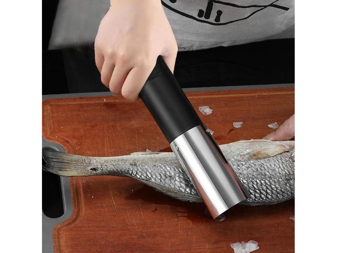 Potente Removedor Eléctrico Inalámbrico De Escamas De Pescado, Raspador Automático, Resistente Al Agua Y Recargable.