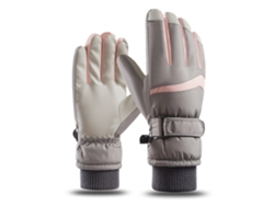 Guantes de esquí de invierno para hombre y mujer, impermeables, antideslizantes, térmicos y con pantalla táctil.