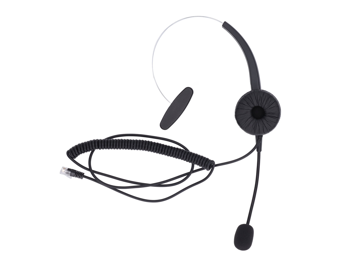 Auriculares Rj9 Con Cancelación De Ruido, Ergonómicos, Control Volumen Ajustable, Ideales Para