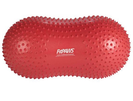 FitPAWS Plataforma de equilibrio para mascotas Trax Peanut rojo 50 cm