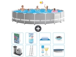 Intex Piscina Prism Frame Redonda - 610x132 Cm - 9-peças S622
