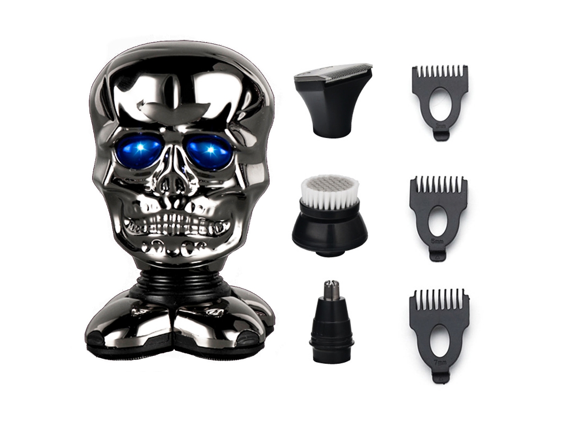EIOORORRIY Barbeador Elétrico Masculino, Cabeças Flexíveis 5d Para Máximo Conforto Da Pele, Sistema De Corte De Precisão Com Duas Faixas E Carregamento Convenien