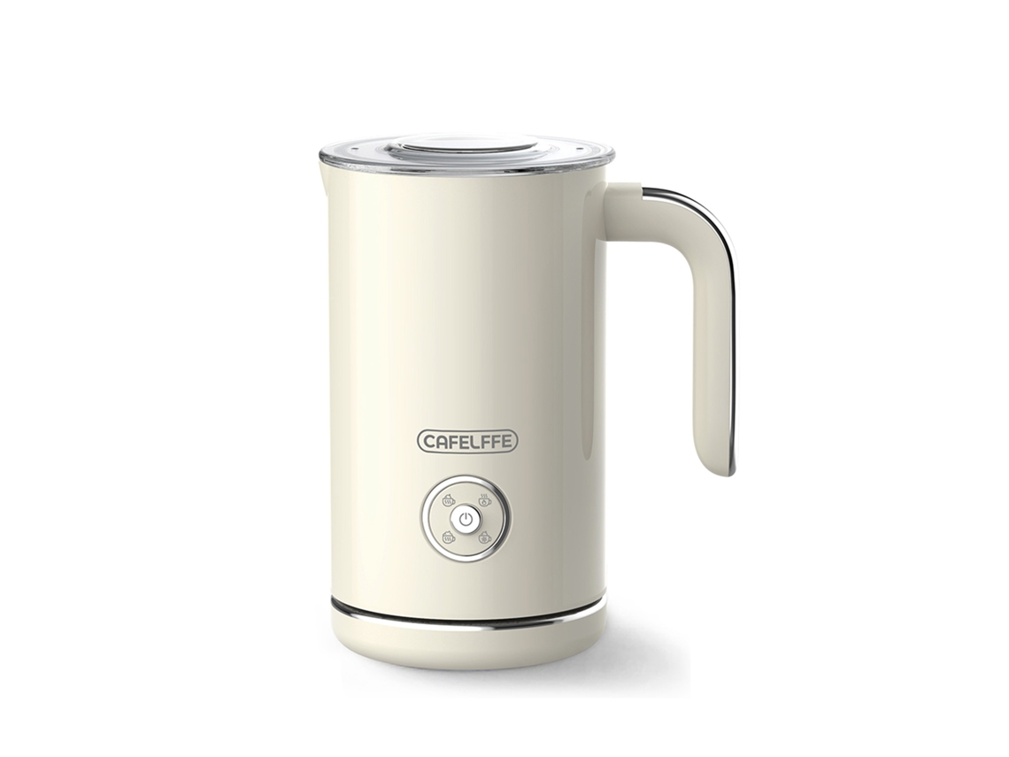 Espumador de leche eléctrico antiadherente 4 en 1 de 240 ml.