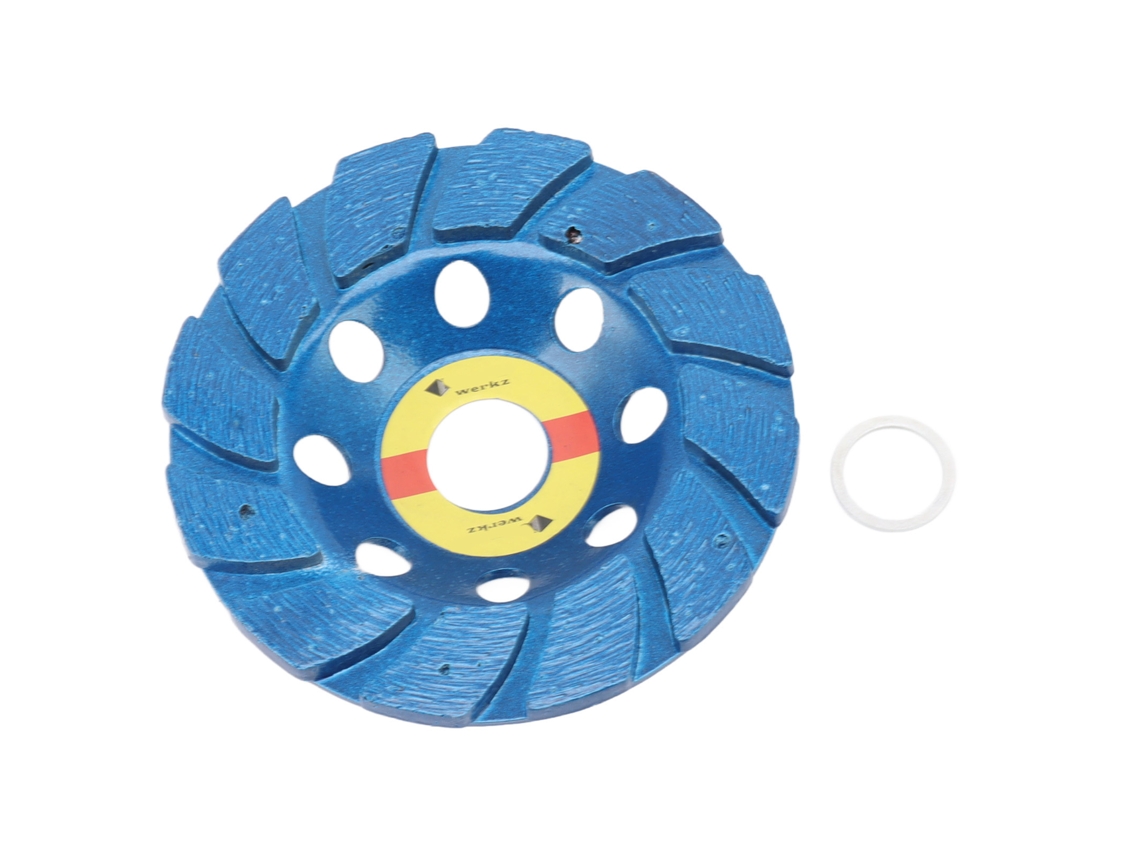 Disco Amasador De Copa De Diamante De 4 Pulgadas Para Amoladora Angular - Azul