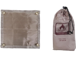 Esterilla Ignífuga Para Barbacoa Y Camping, Manta Aislante Térmica Plegable