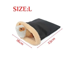 Cama de felpa suave para hámsteres y animales pequeños