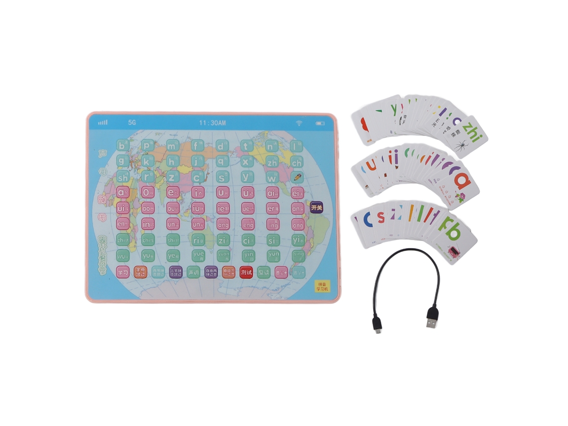 Dan26-máquina De Aprendizaje De Chino Tableta Educativa Para Hablar Chino Aprender Pinyin Niños 3+ Años