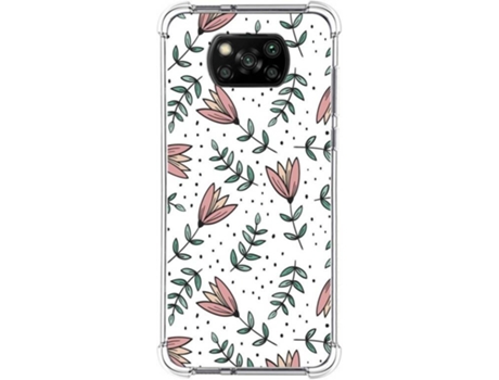 Carcasa Xiaomi POCO X3 NFC TUMUNDOSMARTPHONE Dibujos Antigolpes Flores 01 Multicolor