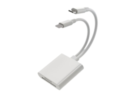 Lector de tarjetas Lightning/Tipo C a SD/TF compatible con adaptadores de iPhone/iPad/Android Cuich