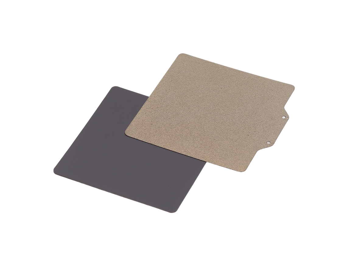 Placa Magnética Flexível De Aço Pei 220x220mm Para Cama De Impressão 3d
