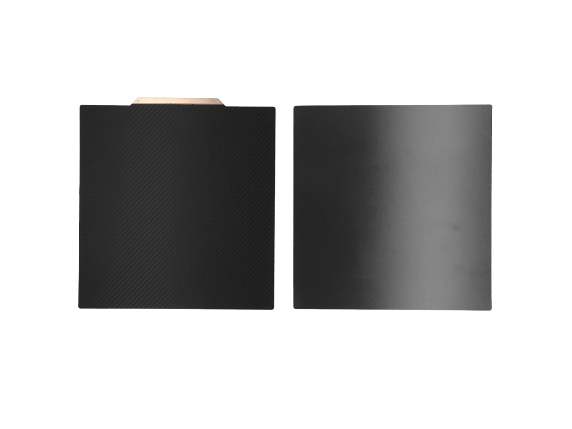 Tapete De Impresión Magnético Texturizado De Doble Cara Pet Pei Calefactable De 255x245 Mm Para Impresora 3d Cr-6 Se