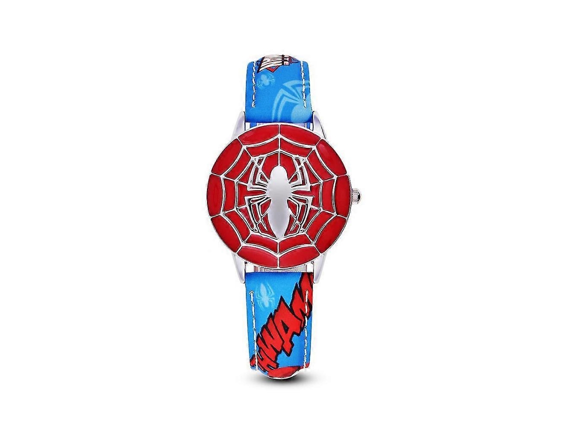 Reloj de cuarzo infantil con temática de Los Vengadores de Marvel y tapa abatible, regalo para bicicleta eléctrica Ly