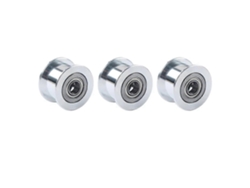 For Bambu Lab P2s Smooth Idler Pulley Timing Pulley Aluminium Gear Teeth For Bambu Lab P2s Xy Motion System 3pcs