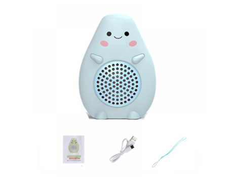 Altavoz azul inalámbrico Shxx, de graves portátil para exteriores con soporte de cordón, Radio Fm, reproducción de tarjeta Tf, Xq-Yx90