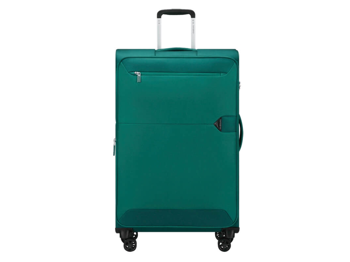 Maleta de viaje grande Samsonite de 78 cm y 4 ruedas, Urbify, color verde pino