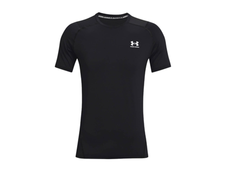 Camiseta UNDER ARMOUR Hombre (Poliéster - Negro - M)