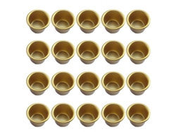 2026-20 Inserts Metálicos Para Velas Decorativos Soportes Diy Aluminio Oro Oro