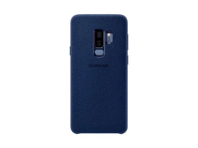 Carcasa SAMSUNG Alcantara Galaxy S9+ azul