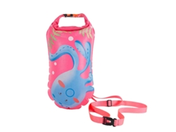 RNEMITERY Flotador de Natación para Aguas Abiertas, Boya Altamente Visible con Bolsa Seca para Nadadores