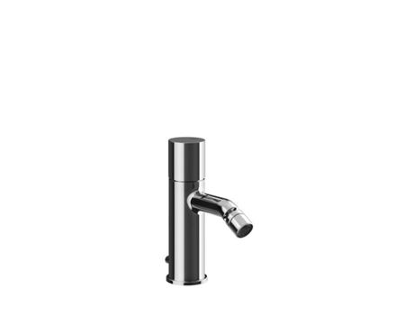 Mezclador monomando para bidé Gessi Habito, con válvula de descarga, 111 mm de proyección, montaje en mesa, UNITO, 70007