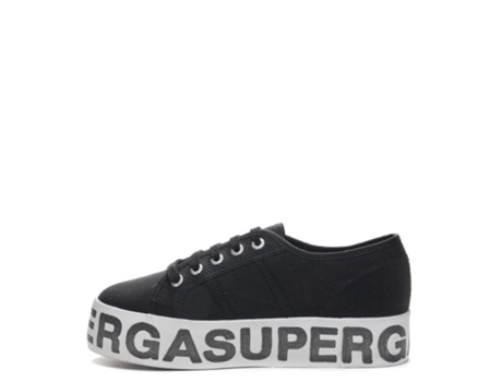 Zapatillas de Mujer SUPERGA Cotw Lettering Negro (37)
