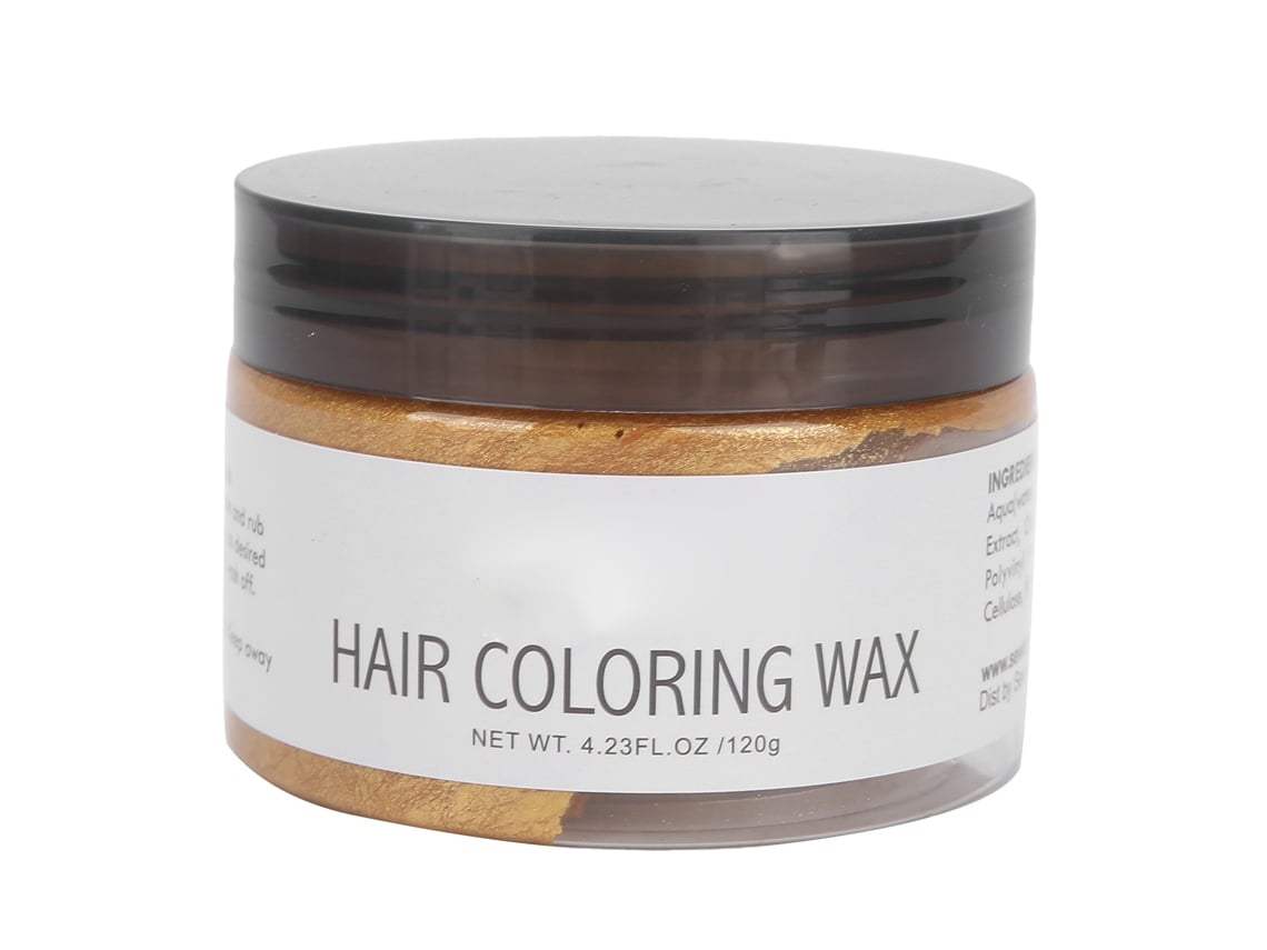 2026-cera Temporal De Tinte Para Cabello Sevich 120g Amarillo Color Natural Instantáneo Diy Peinado Moda