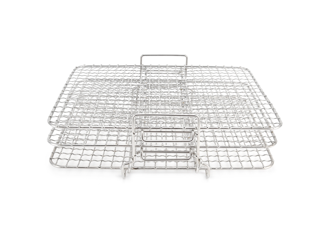 Juego De Rejillas Enfriamiento Niveles Inoxidable Cocinar, Horno Freidora Foodiag300ag400, Piezas