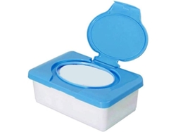 Soporte Para Toallas De Bebé, Dispensador De Pañales Y Organizador De Plástico Azul