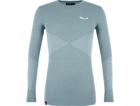 Camiseta de Hombre para Esquí SALEWA Zebru Responsive Gris (L)