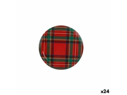 Set de tapas SARKAP Escocés 6 Piezas 6,6 x 0,8 cm (24 Unidades)