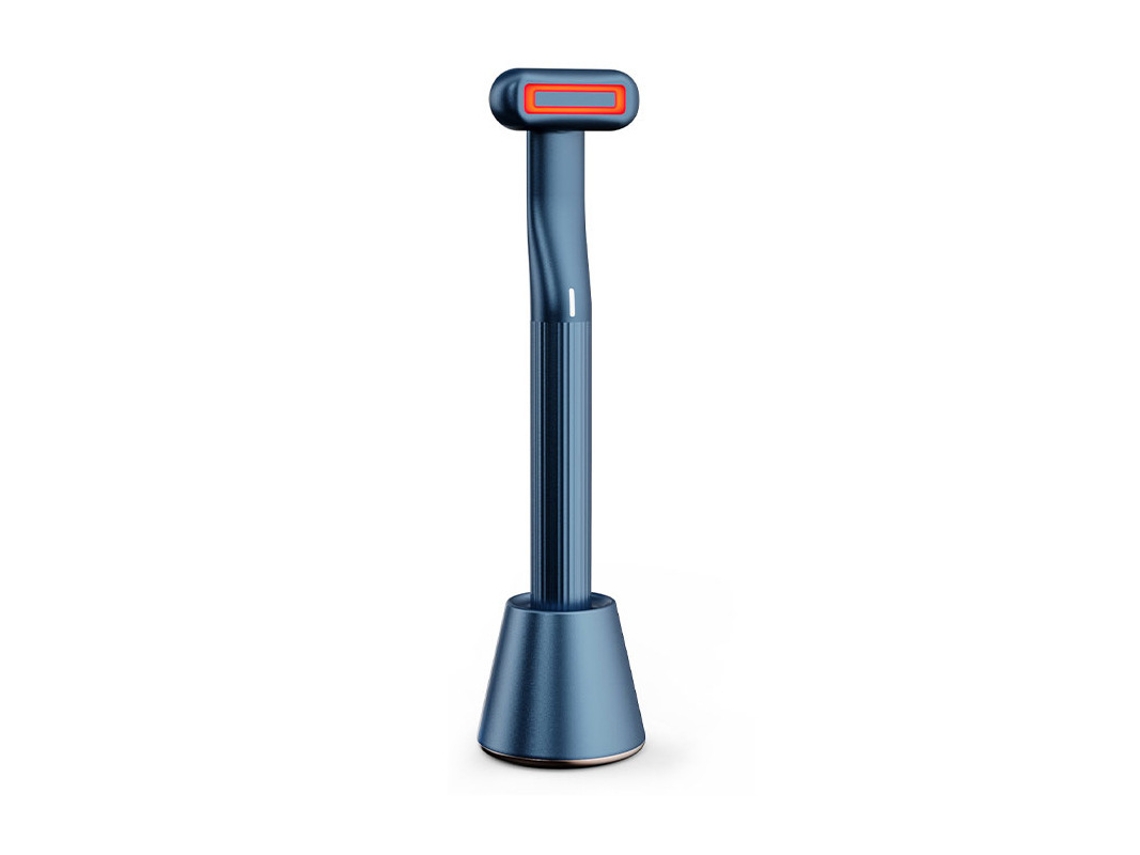 Dispositivo 4 en 1 para el cuidado facial: una piel más suave y luminosa (azul)
