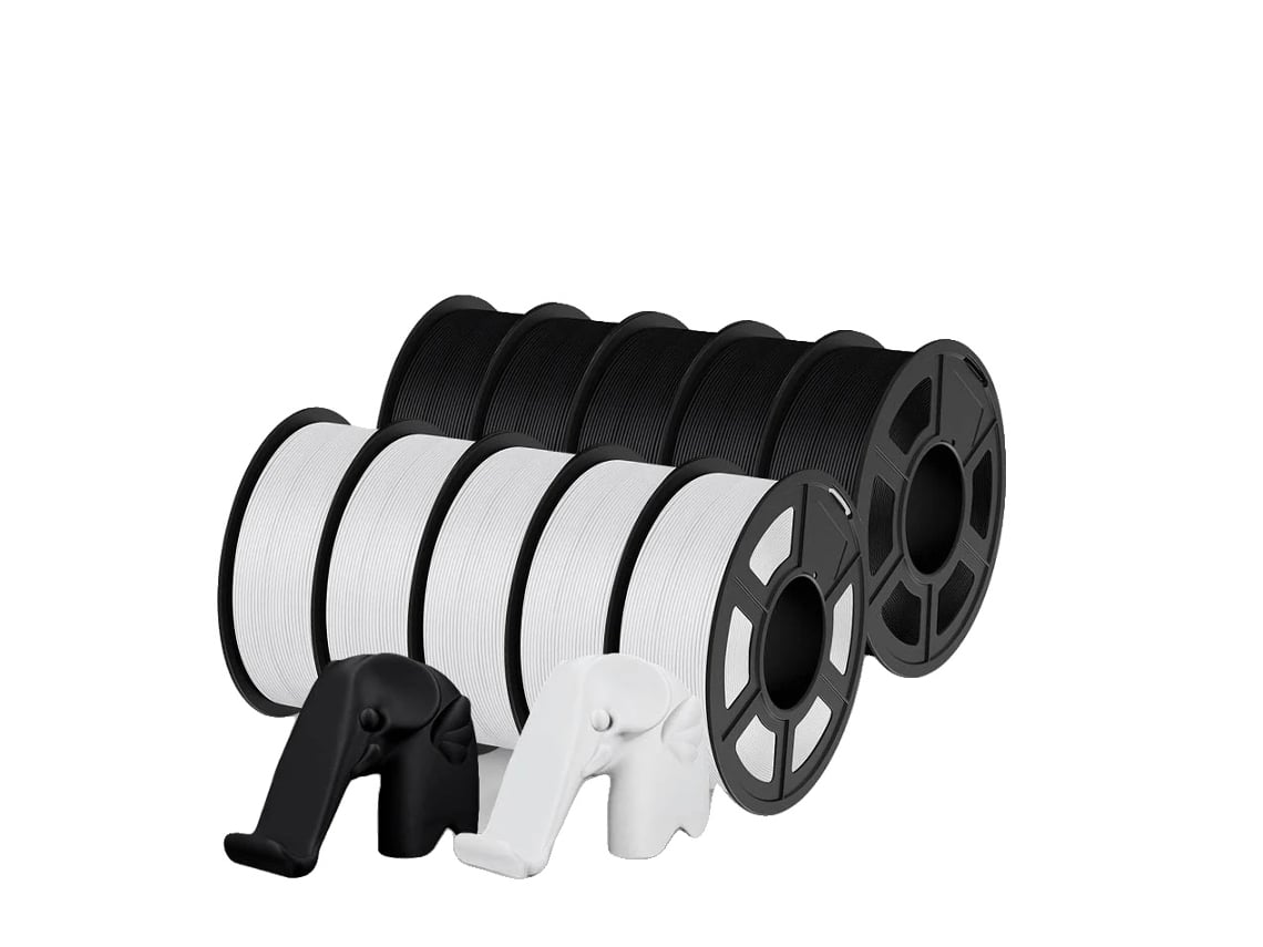 Filamento 3D, material PLA, excelente adhesión de capas, PLA mate 5wt 5bk OEM
