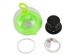 Mini altavoz portátil con base magnética, sonido potente, compacto, impermeable para acampar, negro Yunzii