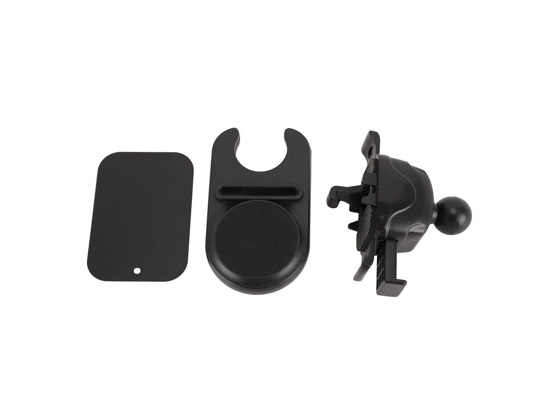 Suporte De Telefone Para Ventilação De Carro Magnético Abs Ajustável 360 Graus Para Ios 15-12 E A Maioria Dos Smartphones
