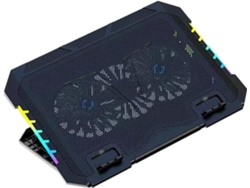 Refrigerador Para Portátil Gaming Con 2 Puertos Usb, Alta Velocidad Y Luces Led.