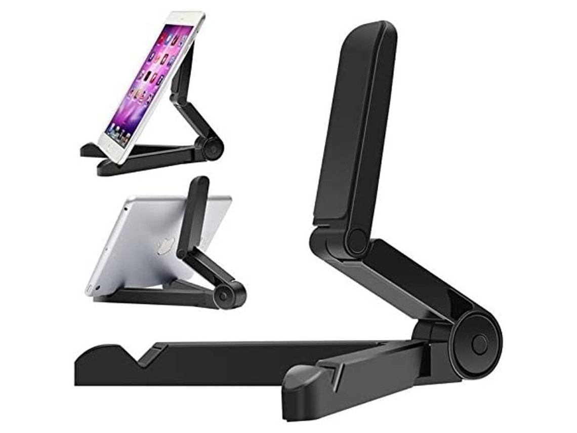 Soporte Plegable Portátil Para Ipad, Samsung Galaxy Tab, Kindle Fire Y Tabletas Con Ángulos Ajustables.