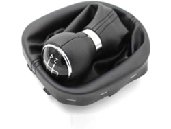 Pomo De Palanca Cambios Cuero Para Automóvil 5 Y 6 Velocidades Con Funda Caddy Ii 2 Mk2 2004-2009 (6