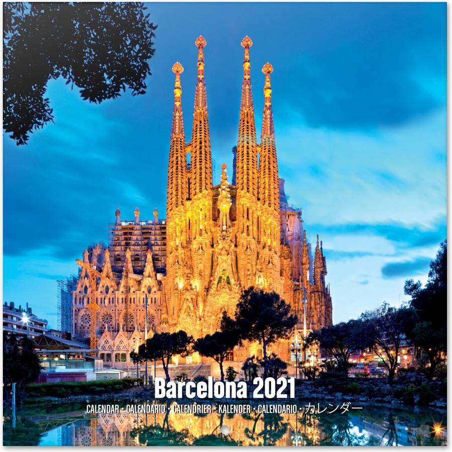 Calendario OFIURIA Barcelona (2021 - 30 x 30 cm)
