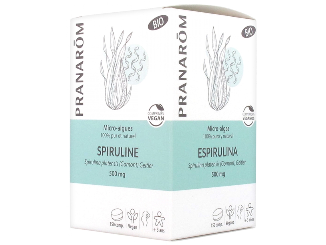 Micro-Algues Spirulina Bio 150 Comprimidos PRANARÔM