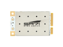 Placa De Rede Sem Fio 400mw Sr71-e Ar9280 2.4/5ghz 300mbps Para Notebooks Desktops Mini Pci-e