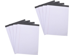 Juego De 8 Blocs De Notas Legales De Amplio Espectro, Papel Grueso, Blocs Desmontables.