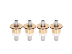 4 Piezas De Palanca De Joystick Para Excavadora Cat 320c, Botón De Válvula De Control Hidráulico, Mango Profesional