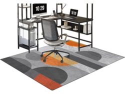 Alfombrilla protectora para silla de oficina de 80 x 100 cm, Xunzheng
