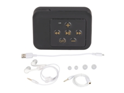 XYVONA Xyvona Bluetooth 5.0 IPX8 à prova d'água MP3 Player com carregamento USB e fones de ouvido para natação e banho.